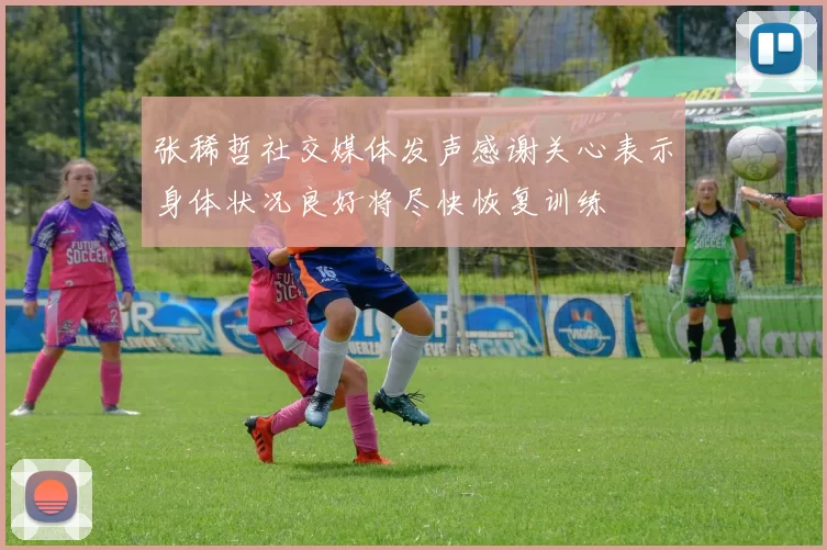 张稀哲社交媒体发声感谢关心表示身体状况良好将尽快恢复训练